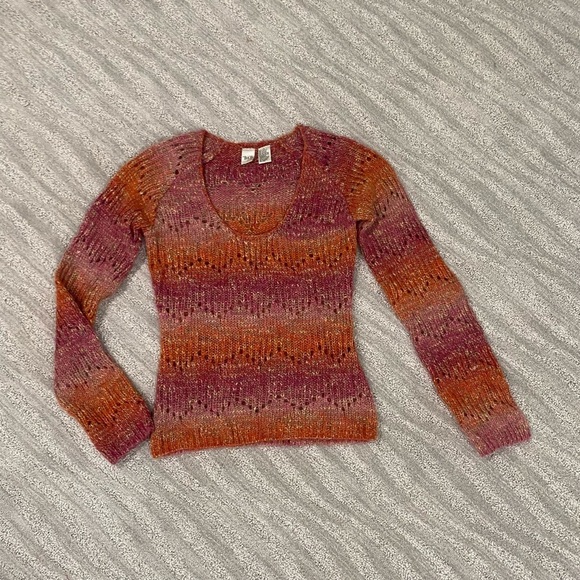 BKE Sweaters - BKE Women’s Scoop Neck Long Sleeve Alpaca Blend Sweater Sz L